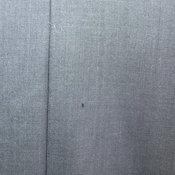 VTG Hickey Freeman By Nordstrom 2 Piece Suit Navy 100% Wool USA Union Made 46 R - Picture 11 of 16